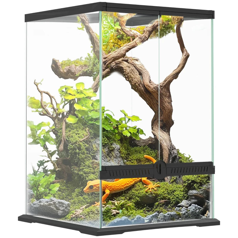 40L Vivarium with Anti-Escape Features & Ventilation