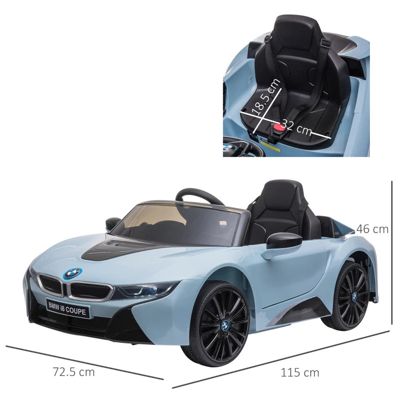 Blue 6V Battery Ride-On Car for Kids – Electric Toy Vehicle with Remote Control