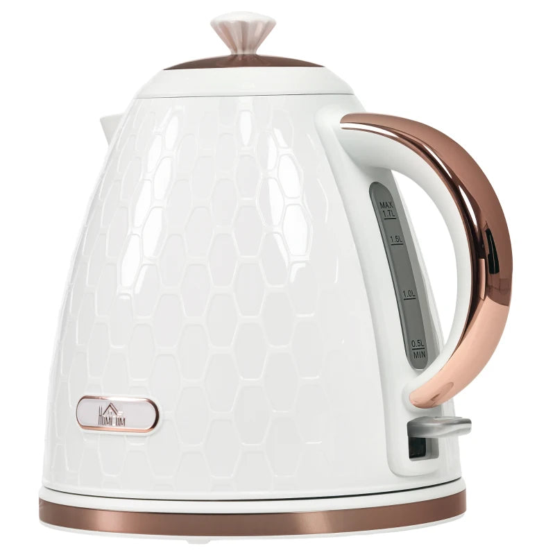 Rapid Boil Kettle 3kW – Cream Honeycomb Style Electric Kettle