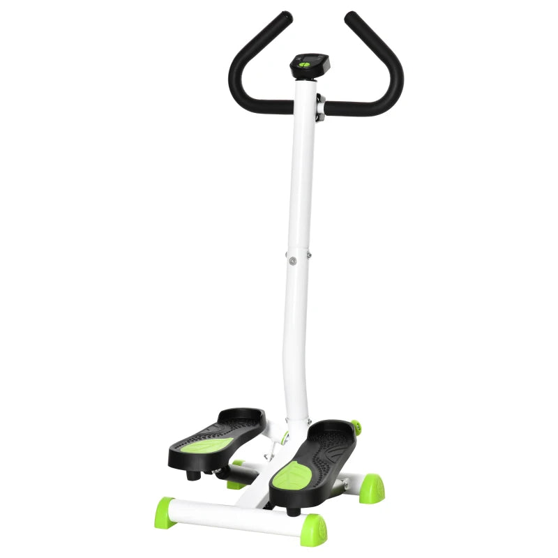 Twister Stepper with Adjustable Resistance & LCD – White