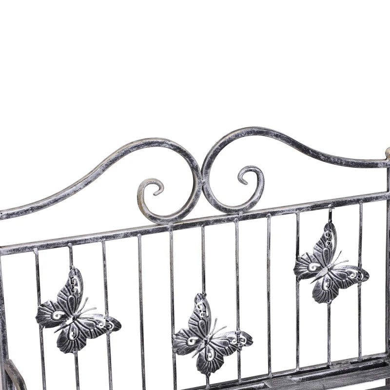 Stylish 3-Tier Metal Plant Stand for Indoor & Outdoor Flower Display Rack, 44 x 25 x 96 cm