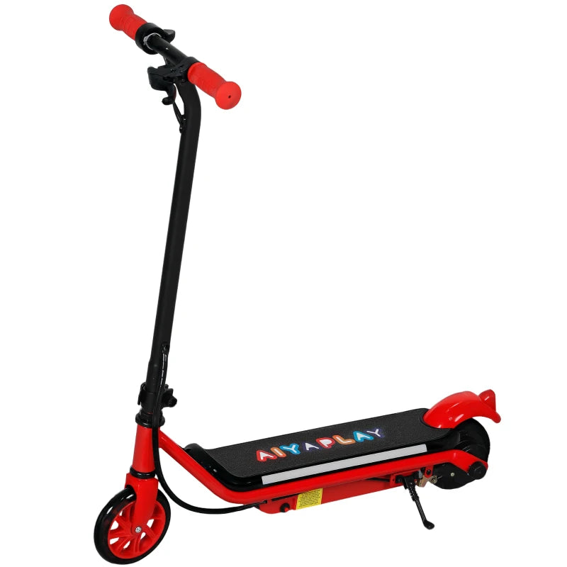 Kids’ Electric Scooter 6-14 Years – Red with Eye-Catching Colorful Lights