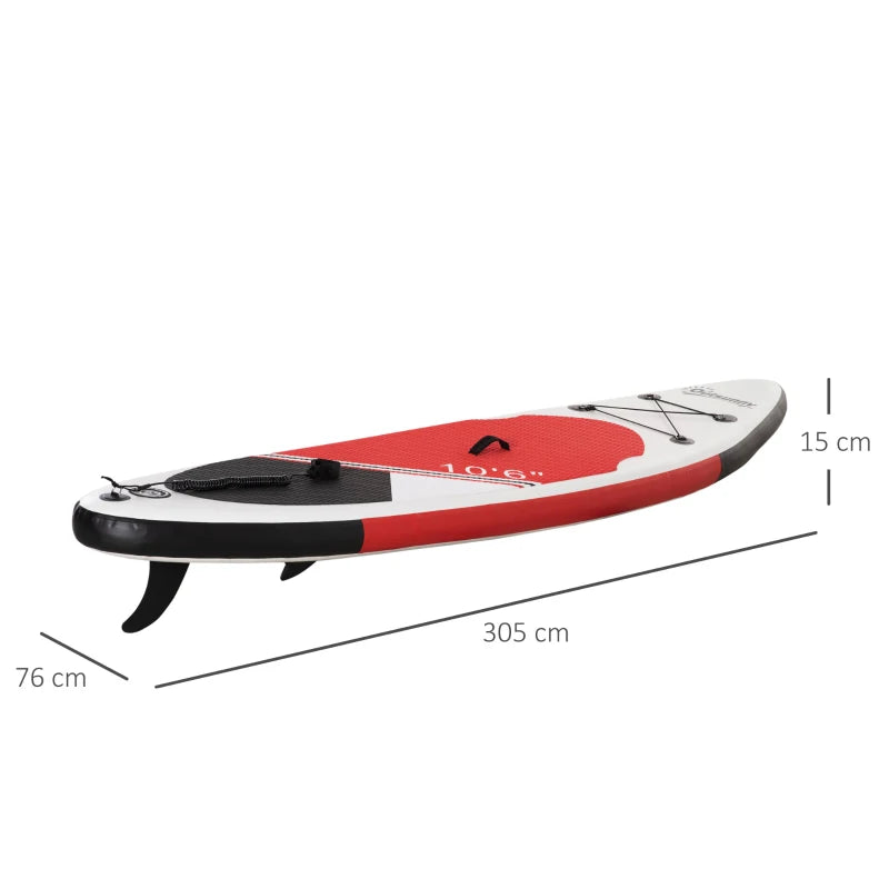 Inflatable Stand Up Paddle Board – Pump, Fins & Paddle Included
