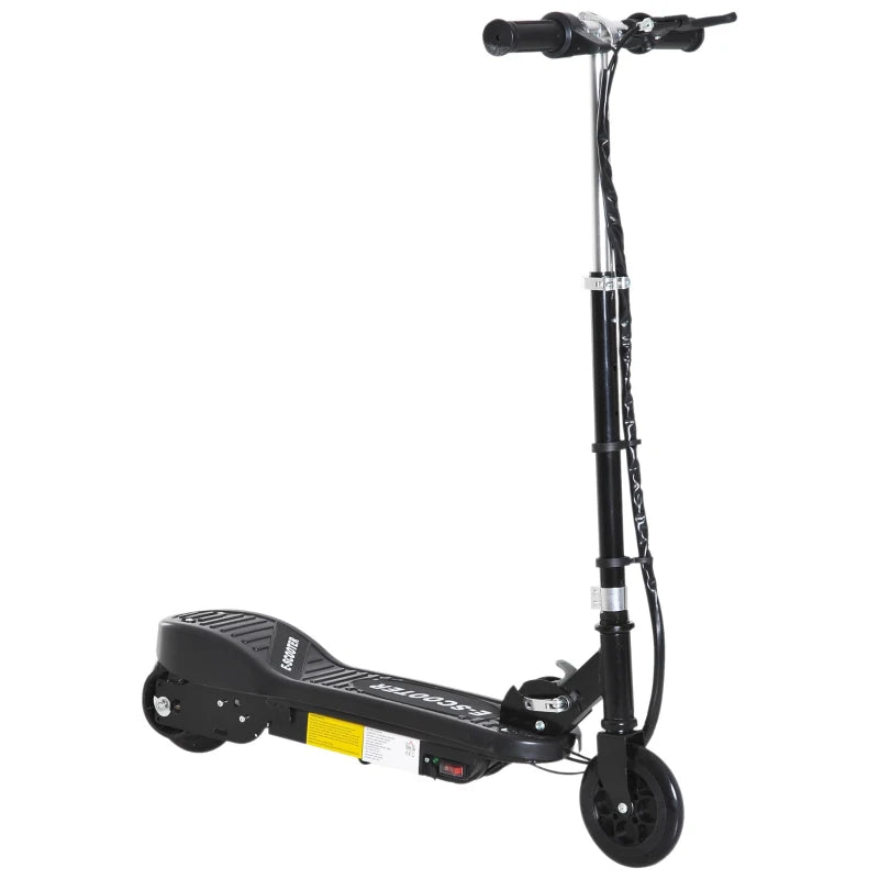 Folding Electric Ride-On Scooter for Kids Ages 7-14, Black – Compact & Easy to Use