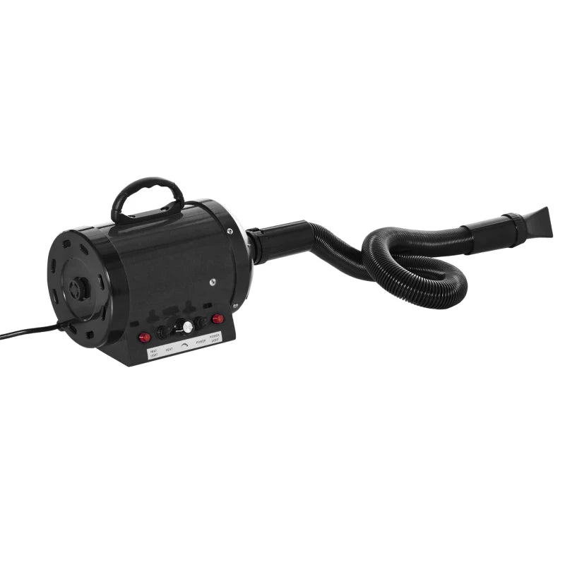 Pet Grooming Blaster Dryer – Flexible Hose, 3 Nozzles