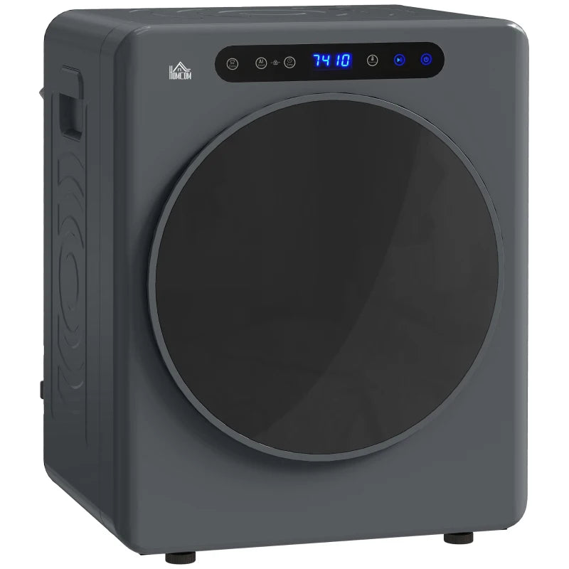 Compact 4kg Tumble Dryer with Temperature Control – Grey