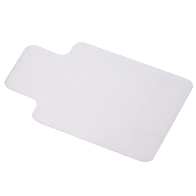 Carpet Protector Chair Mat – Frosted Clear Office Mat with Lip & Anti-Slip Spikes