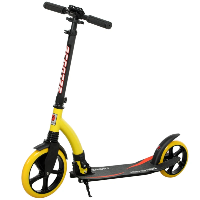 Big Wheel Scooter – Foldable, Adjustable Height, for Teens & Adults