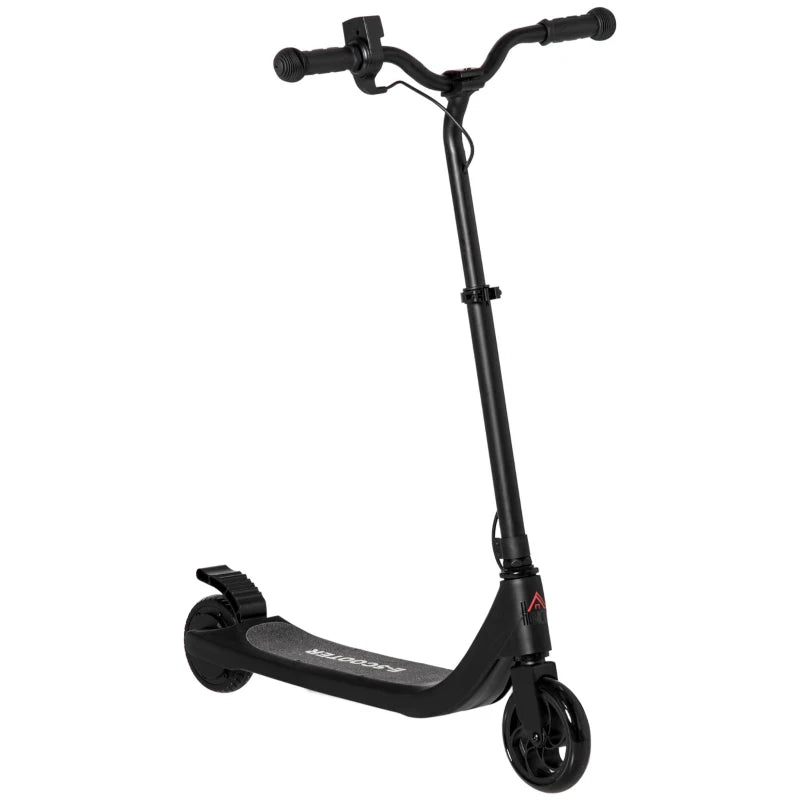 Foldable Electric Scooter for Kids w/ Rear Brake & Adjustable Height – 120W Black