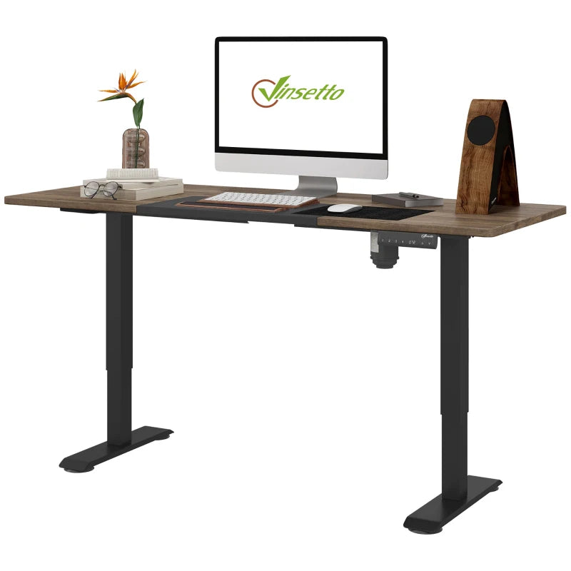 Electric Standing Desk – Adjustable 72-116cm, Black, LED Display