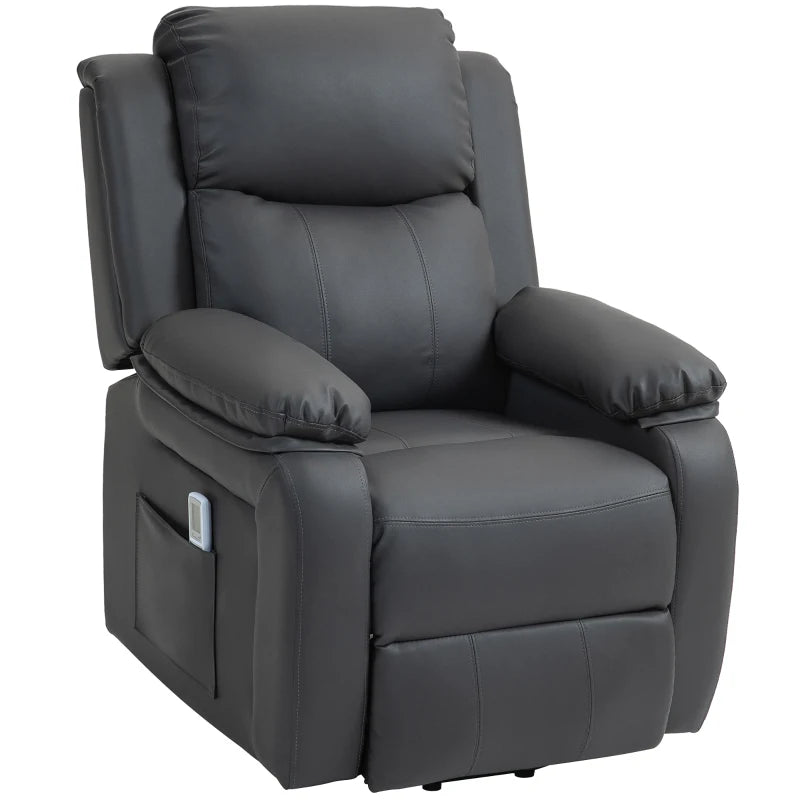 Electric Riser Recliner Chair w/ Massage, Heat & Remote