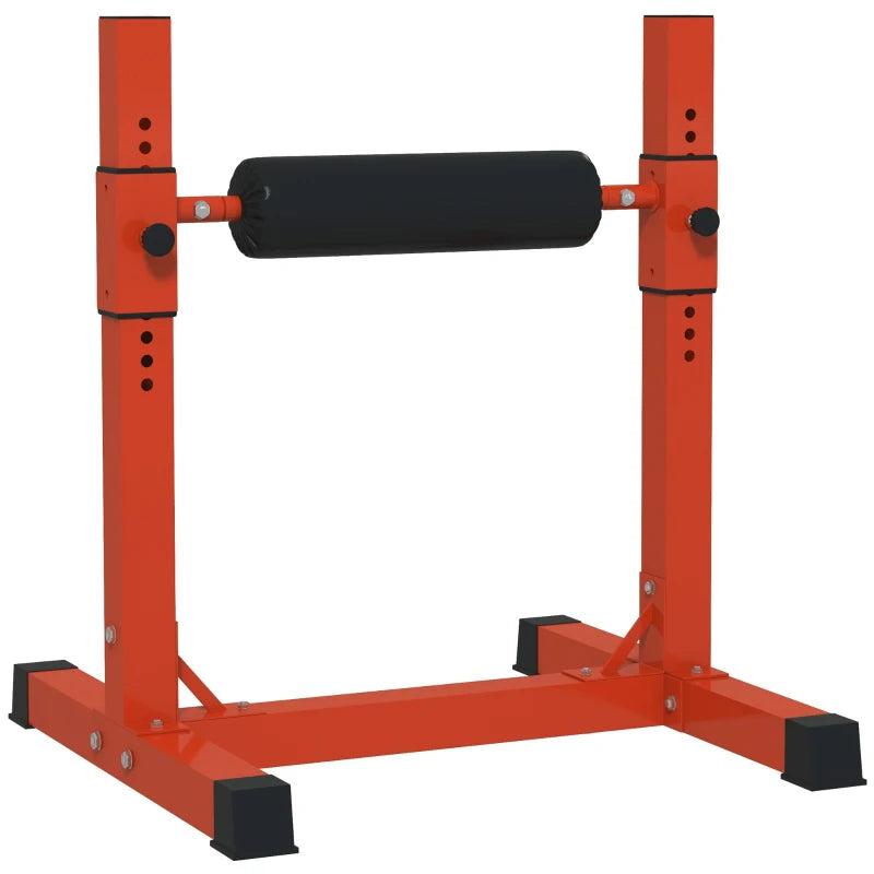 Lower Body Training Stand – Adjustable Bulgarian Split Squat, Red