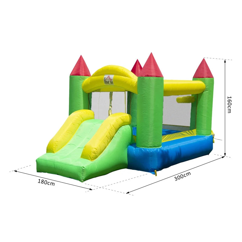 Colorful Nylon Inflatable Bouncy Castle – Perfect for Indoor and Outdoor Fun