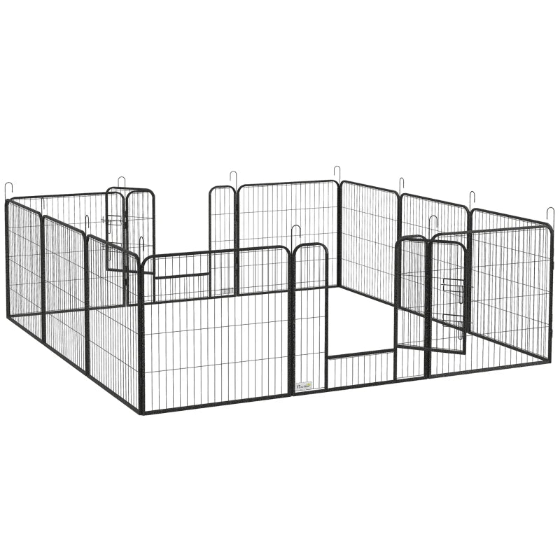 Heavy Duty Playpen for Small Dogs, 12 Panels