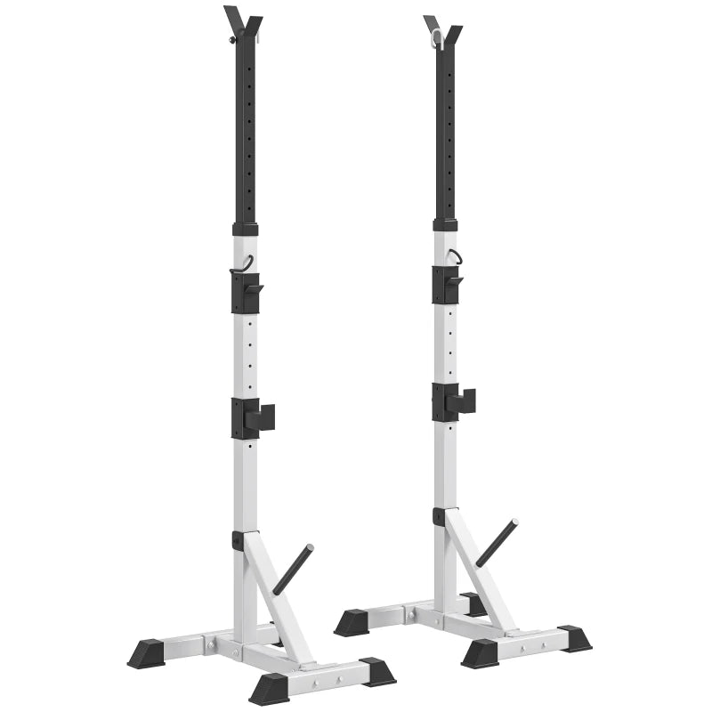 Home Gym Barbell Rack – Adjustable Squat Stand, 200kg Capacity