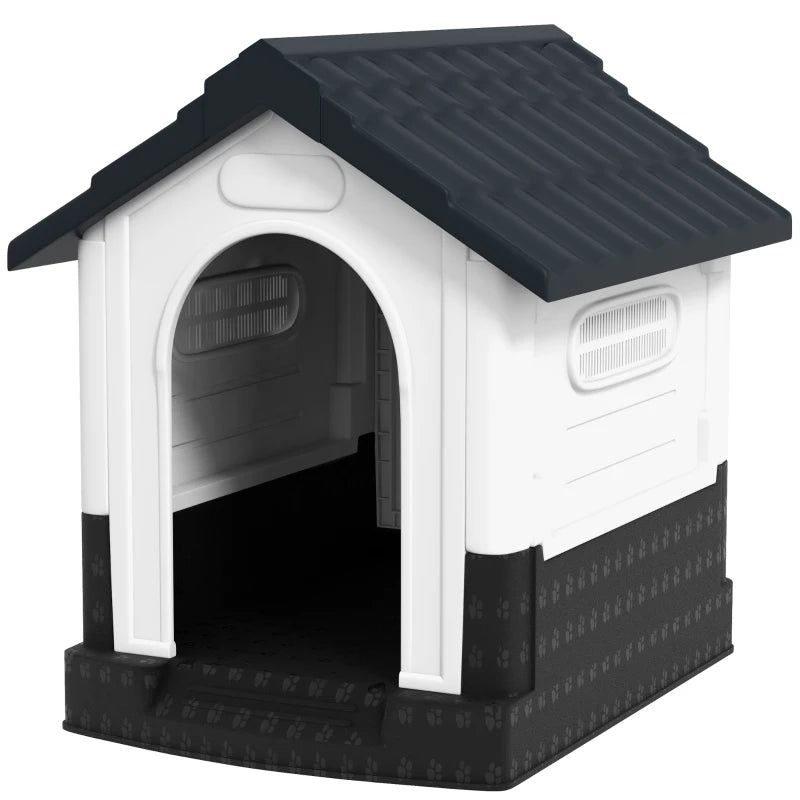 Mini Dog Kennel with Windows – Easy Outdoor Use