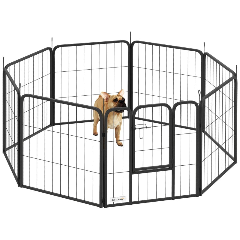 Large Dog 8-Panel Playpen for Indoor & Outdoor Use