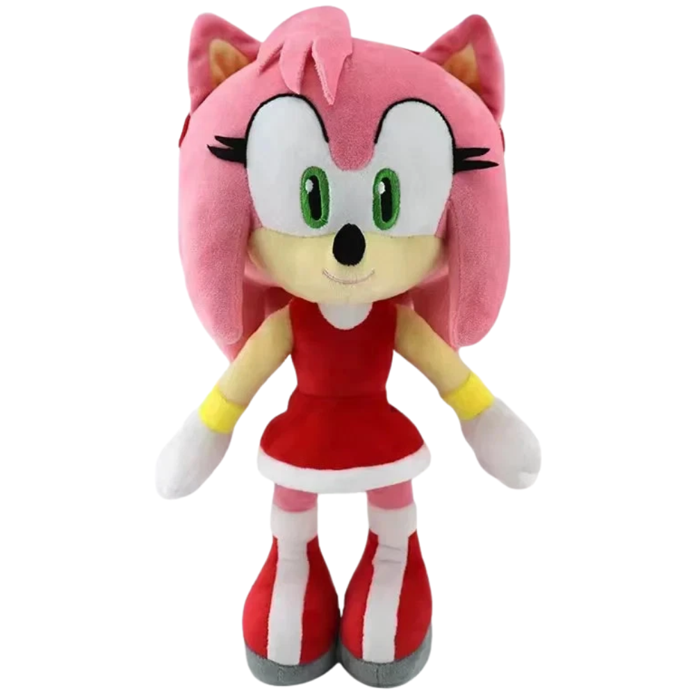 Sonic the Hedgehog Amy Rose Plush Toy 30cm 💖 Soft Stuffed Animal Gift for Fans UK 🎮