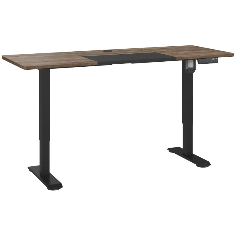Electric Standing Desk – Adjustable 72-116cm, Black, LED Display