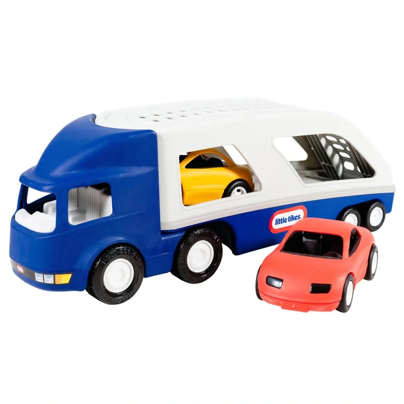Little Tikes Big Car Carrier Playset with Toy Cars for Kids