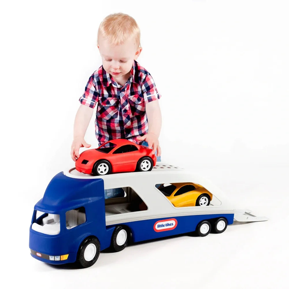Little Tikes Big Car Carrier Playset with Toy Cars for Kids