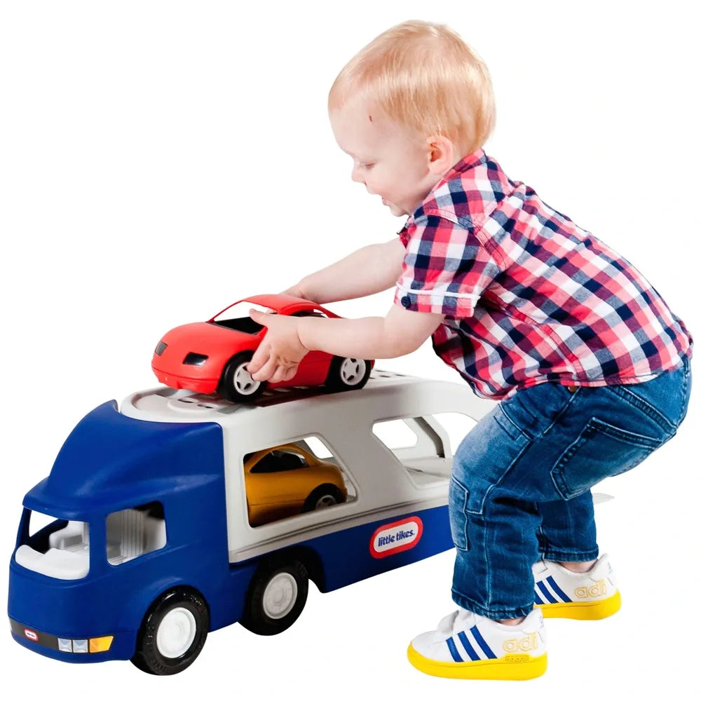 Little Tikes Big Car Carrier Playset with Toy Cars for Kids