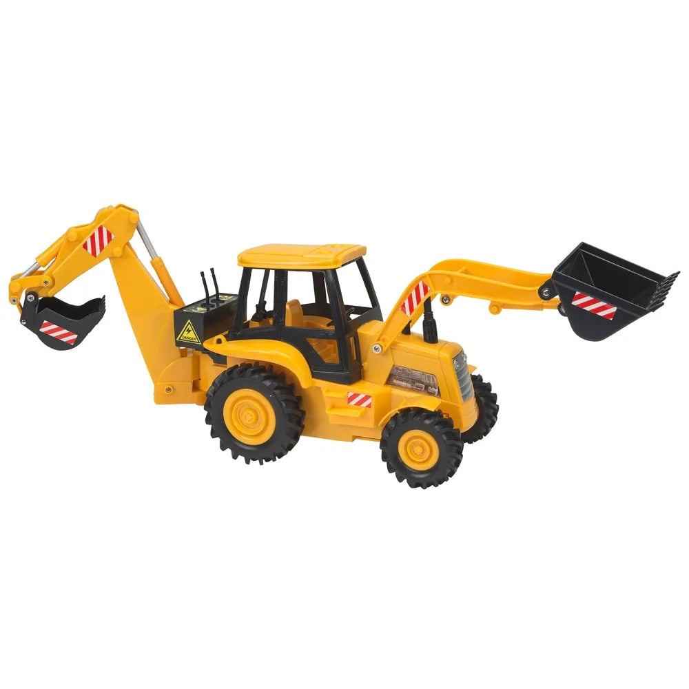Backhoe Loader Digger Toy for Kids – Construction Vehicle Playset Fun