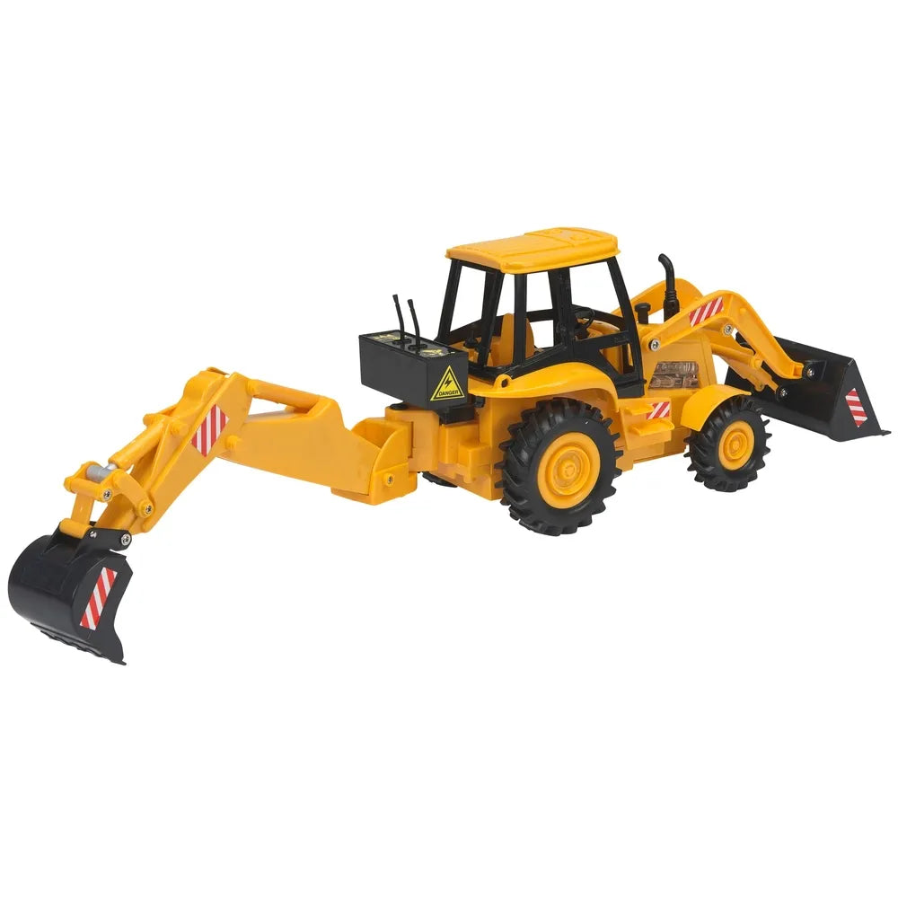Backhoe Loader Digger Toy for Kids – Construction Vehicle Playset Fun