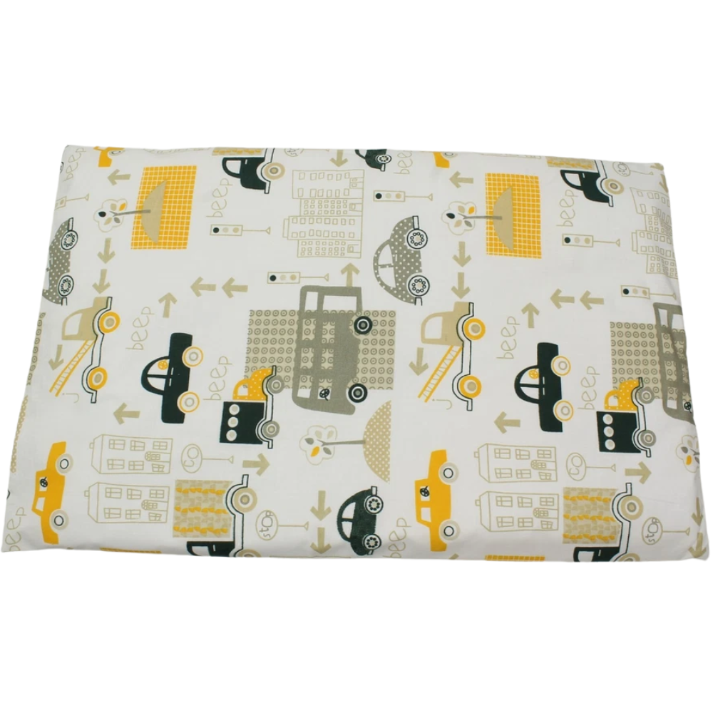 Baby Pillowcase 40x60cm 100% Cotton Zipped Pillow Cover Jungle Floral Print