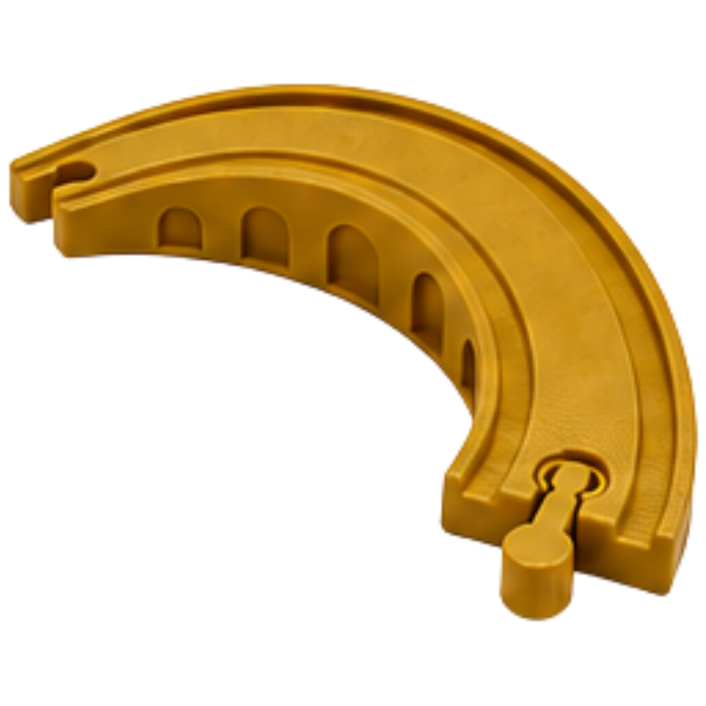Banked 180 Degree Curve Wooden Train Track Fits Brio Lillabo Bigjigs 3D Printed UK PLA