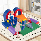 10-Piece Foam Climbing Blocks Set for Crawling, Climbing & Sliding