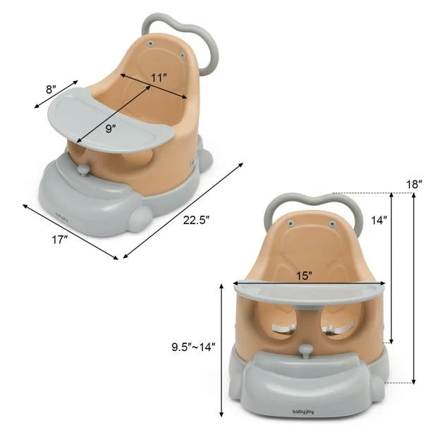 6-in-1 Baby Walker Training Set with Multifunctional Learning Features