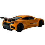 Bburago Mclaren 12c Gt3 Orange Diecast British Racing Car Model Toy 1:43 Scale Collectible