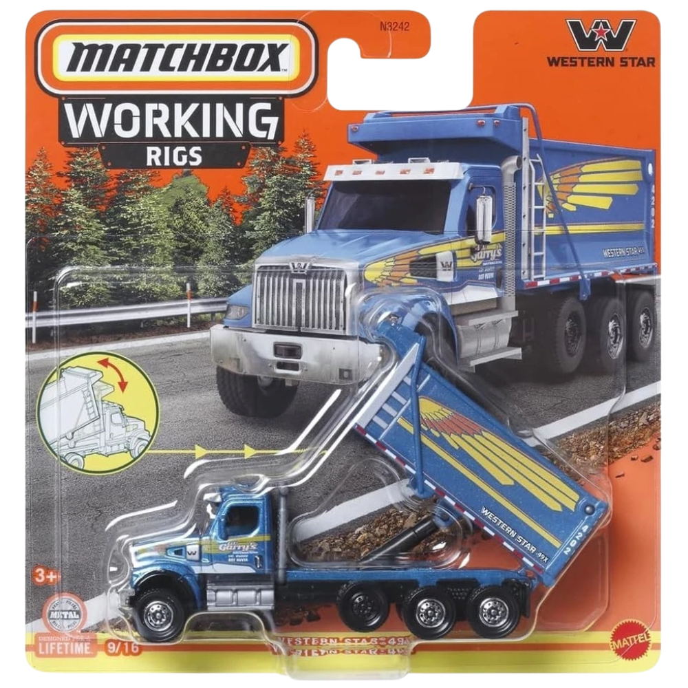 Matchbox Real Working Rigs 1:64 Die-Cast Trucks Choose Model Moving Working Rig