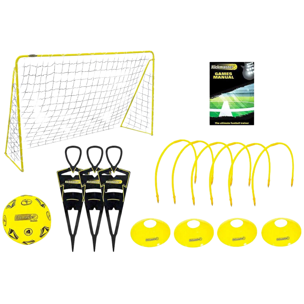 Kickmaster Premier Football Training Equipment  Goalposts Indoor Goals Cones & Accessories