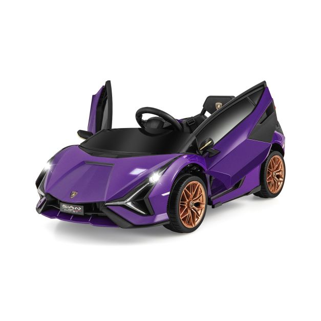 12V Battery-Powered Electric Ride-On Vehicle with Remote Control and LED Lights