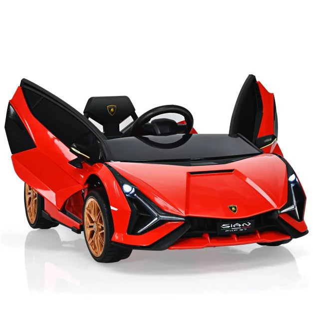 12V Battery-Powered Electric Ride-On Vehicle with Remote Control and LED Lights