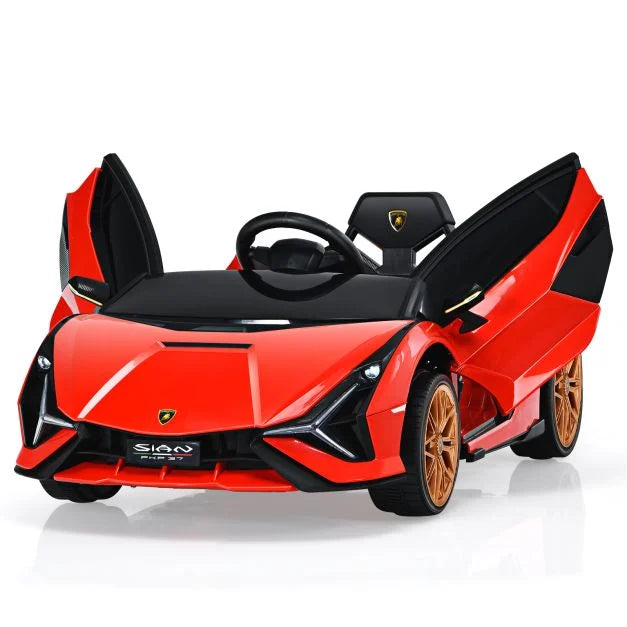 12V Battery-Powered Electric Ride-On Vehicle with Remote Control and LED Lights