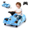 12V Electric Cleaning Go Kart Ride-On Racer with Detachable Mop Attachment