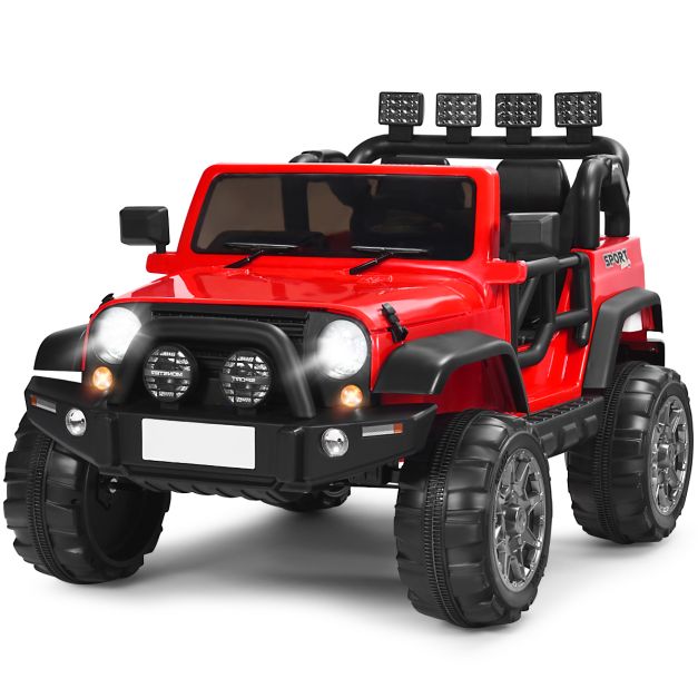 Electric Ride On Truck for Kids – 12V Battery Power