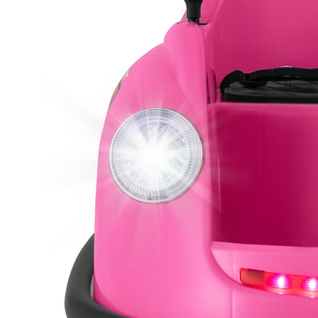 12V Kids Ride-On Bumper Car with Remote Control, Music, and Fun Features