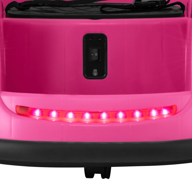 12V Kids Ride-On Bumper Car with Remote Control, Music, and Fun Features