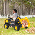 12V Kids Electric Ride-On Dump Truck with Remote Control for Ages 3+