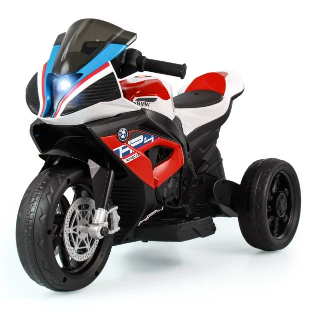 Kids 12V Ride-On Motorcycle with Headlight & Music