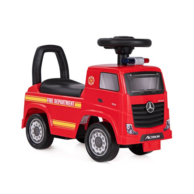 4. Kids Electric Ride-On Mercedes Fire Truck with Music