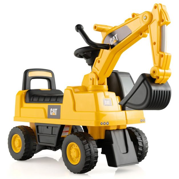 Kids Ride-On Digger with Rotatable Bucket