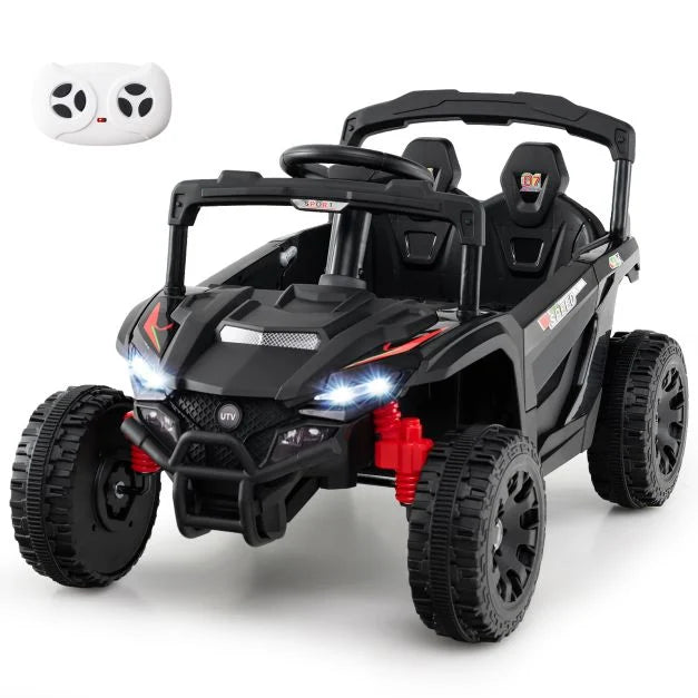 12V Kids Electric UTV Ride-On Car with LED Lights, Music, and Fun Features
