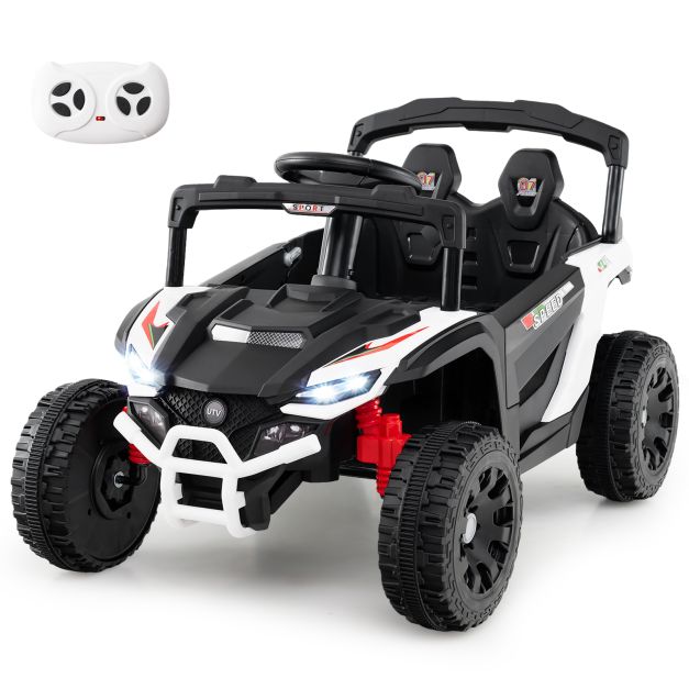 12V Kids Electric UTV Ride-On Car with LED Lights, Music, and Fun Features