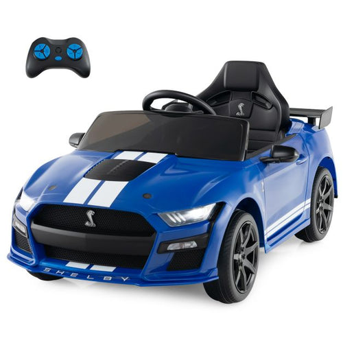 12V Ford Mustang Shelby GT500 Licensed Electric Ride-On Car for Kids 3-8