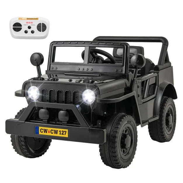 12V Electric Kids Truck | 3-Speed Ride-On with Remote Control